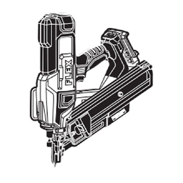 德國(guó)Flex 無(wú)刷30度框架釘槍 FX4351B