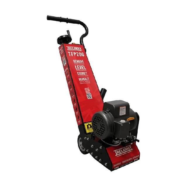 CS Unitec 8英寸手推式電動混凝土銑刨機 320.2342T